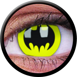 Farbige Kontaktlinsen Bat Crusader