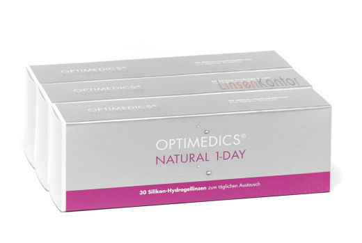 OPTIMEDICS Natural 1-Day SiH - Unifilcon A 90er Packung