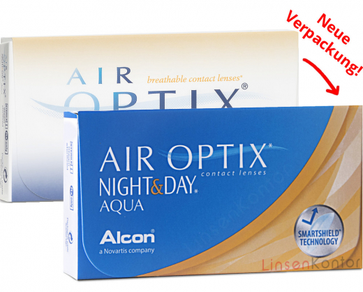 Air Optix Night & Day Aqua 3er Packung